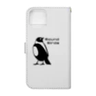 Round-BirdsのRound-Birds logo.ver Book-Style Smartphone Case :back