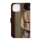 MatureWomanCollectionの伊藤 絵理子 Book-Style Smartphone Case :back