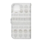 ChioChioのcream Book-Style Smartphone Case :back