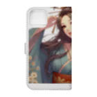 heianbijo.のheianbijo美 Book-Style Smartphone Case :back