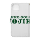 jyo&1suのNIKKO GOLF BASE KOJIKEN公式グッズ Book-Style Smartphone Case :back