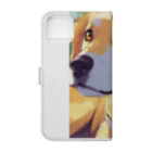 sakaki-tomoeの家の番犬 Book-Style Smartphone Case :back