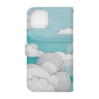 moko's merry shopのkumo Book-Style Smartphone Case :back