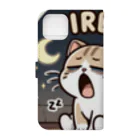 mimikkyu322のTired cat7 다이어리형 폰케이스の裏面