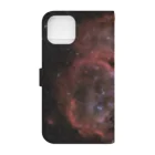 S204_Nanaの胎児星雲 Book-Style Smartphone Case :back