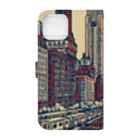 MONAKA DESIGNSの urban landscape Book-Style Smartphone Case :back