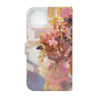 AQUAMETAVERSEの華麗な花束　ラフルール　1859 Book-Style Smartphone Case :back