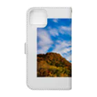 kudo1234の空 Book-Style Smartphone Case :back