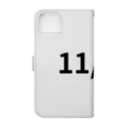 AY-28の日付グッズ11/16バージョン Book-Style Smartphone Case :back