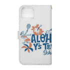 Y's TennisのALOHA from Y's Tennis 手帳型スマホケースの裏面