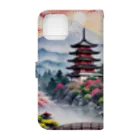 m-mike007の日本の風景 Book-Style Smartphone Case :back