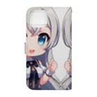 kun_のスポットライトを浴びる可愛らしいアイドルたち Book-Style Smartphone Case :back