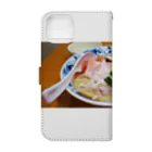 Japanstreetのラーメン　旨い　激うまラーメン　塩味 Book-Style Smartphone Case :back