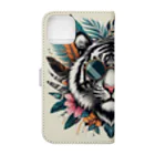 ビギニングストアのTIGER Book-Style Smartphone Case :back