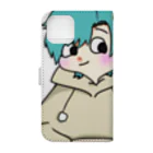 星宮雫＠2月10日新曲『ワスレモノ』リリースの【人型】星宮雫グッズ第2弾 Book-Style Smartphone Case :back