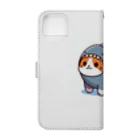 Surpassのねこサメ Book-Style Smartphone Case :back