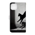 Gray’s shopのねこ Book-Style Smartphone Case :back