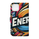 various MTPのEnergie3 Book-Style Smartphone Case :back