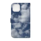 そらの4月13日の青空 Book-Style Smartphone Case :back