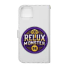 Relux MonsterのReluxモンスター Book-Style Smartphone Case :back