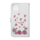 つぴつぴシジュウカラのCute spotted Dalmatian Book-Style Smartphone Case :back