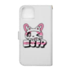 ムラサキゲジゲジのオンラインショップの16性格タコちゃんず ESFP Book-Style Smartphone Case :back