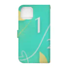 evening-fiveのHALF SUMMER 008 Book-Style Smartphone Case :back