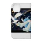 星野 花月⭐️🌙@新人Vtuverのうさぎとえほん Book-Style Smartphone Case :back