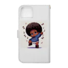 Baby-BのBaby-Ｂ Book-Style Smartphone Case :back