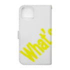 ainarukokoroのWhat's up? Book-Style Smartphone Case :back