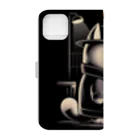 statham2865の猫探偵 Book-Style Smartphone Case :back