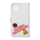 大江戸花火祭りのInari Fox Charm Magic～稲荷の狐3-6 Book-Style Smartphone Case :back