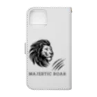 CHIBE86のMajestic Roar Book-Style Smartphone Case :back