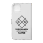 CHIBE86のVisionary Mane Book-Style Smartphone Case :back