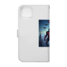 Animal_hero-457_AsukaYamamotoの立派なゴリラ Book-Style Smartphone Case :back