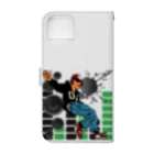 CHIBE86の「Street Dance Vibes」 Book-Style Smartphone Case :back