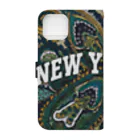 Mi-3のNew York Book-Style Smartphone Case :back