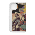 roses-0531のRockなきぶん Book-Style Smartphone Case :back