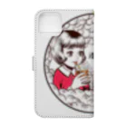 UNchan(あんちゃん)    ★unlimited★のブクブクシスターズの泡泡祭り Book-Style Smartphone Case :back