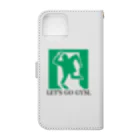 khaua のLet's go to gym Book-Style Smartphone Case :back