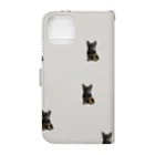 Giraffeinkの子犬シリーズ　Riley (ライリー) Book-Style Smartphone Case :back