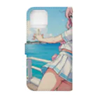 yozoraniyumeoの魔法セーラー少女 Book-Style Smartphone Case :back