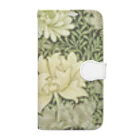 かえる商店のChrysanthemum by William Morris Book-Style Smartphone Case