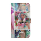 💖宇宙整体♪🌈♪こころからだチャンネル♪💖のhealing move  mermaid REINA Book-Style Smartphone Case