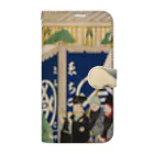 浮世絵屋の広重「冨二三十六景②　東都駿河町」歌川広重の浮世絵 Book-Style Smartphone Case