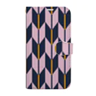 Musashi和柄Shop 【Japanese pattern】の矢絣手帳型スマホケース Book-Style Smartphone Case