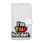 ゆでがえる(非正規こどおじでも底辺セミリタイアできますか?)のI'm TMF holder 手帳型スマホケース