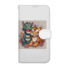 enryuu'sCLUBのPrettywithタイガー＆ドラゴン Book-Style Smartphone Case