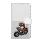 シバライダーロードの柴ライダーロードshiba31 Book-Style Smartphone Case