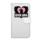 Ohana087のISHIKAWA 手帳型スマホケース